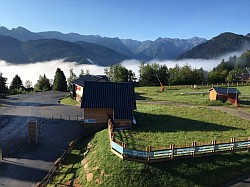 AX 3 DOMAINES - VUE DU BALCON SUR LES PYRENEES