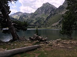 ETANG DU LAURENTI et ROC BLANC - Mijanés